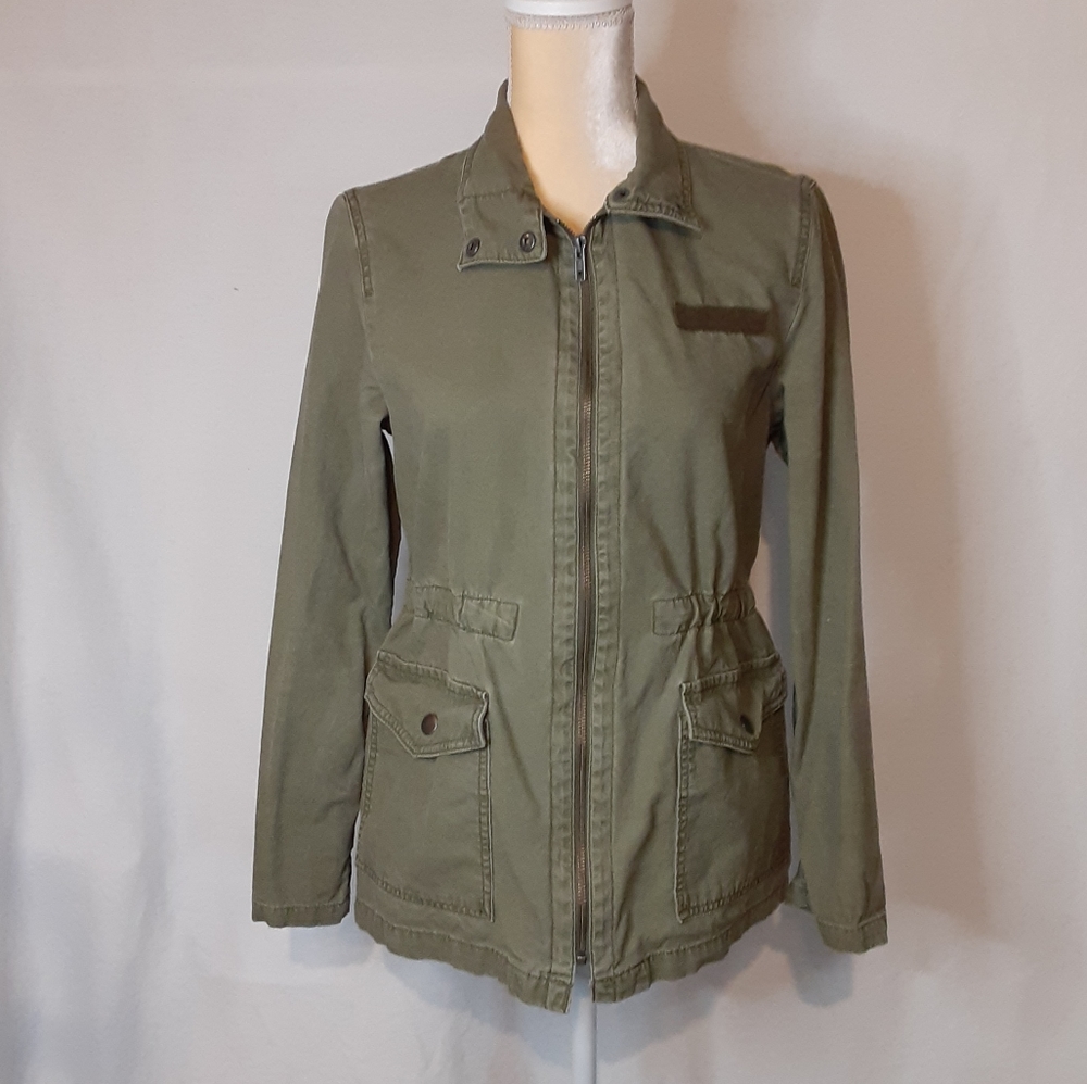 BP Olive green canvas jacket S